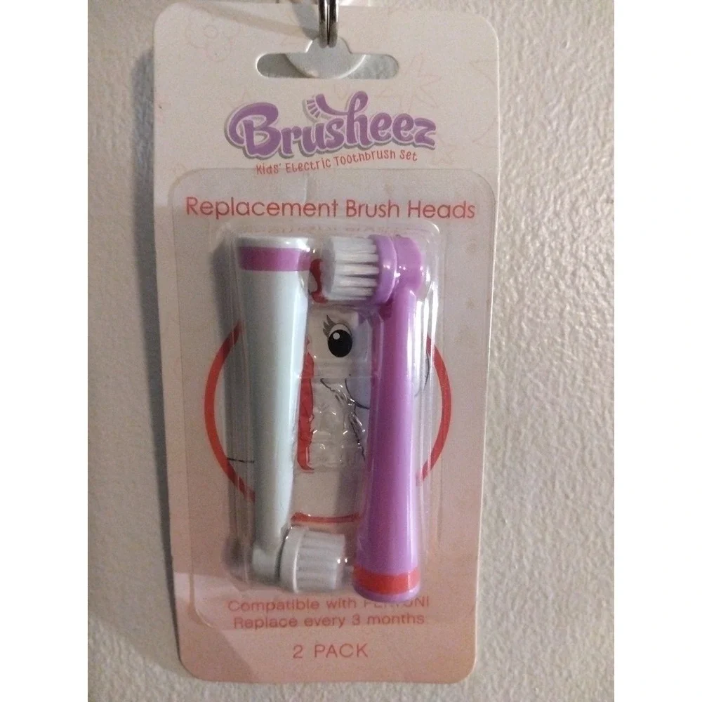 Brusheez® Electronic‎ Toothbrush 2 Count (Pack of 1), Sparkle the Unicorn